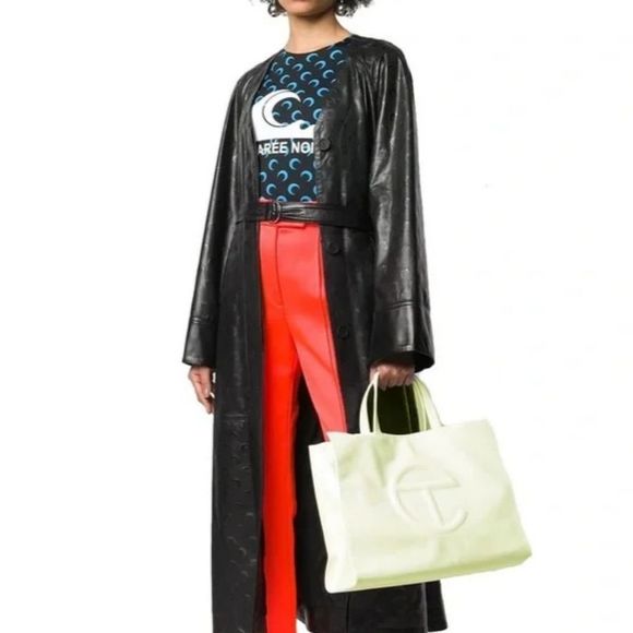 *NWT* TELFAR Large Vegan Celeb "Bushwick Birkin" New Color Glue SOLD OUT RETAIL - Picture 10 of 10